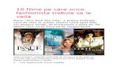 10 Filme Pe Care Orice Fashionista Trebuie Sa Le Vada