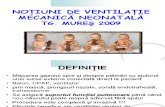 Notiuni de Ventilatie Mecanica Neonatala