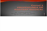 Cursul 1 - Profesiunea de Asistenta Medicala