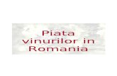 Analiza Pietei Vinurilor in Romania