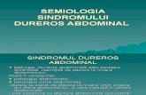 Semiologia Sindromului Dureros Abdominal Curs 3
