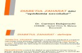 Dr. Carmen Dobjanski Spitalul Malaxa - Diabetul Zaharat - Epidemia Secolului