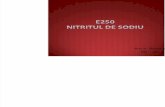 E250- Nitritul de Sodiu