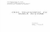 Cric Telescopic Cu Dubla Actiune