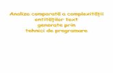 14109677 Analiza Comparata a Complexitatii Entitatilor Text Generate Prin Tehnici de Programare