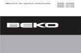 Beko WMF25086 Manual Instructiuni