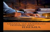 Mesajul Lui Dumnezeu Transmis Prin Ieremia