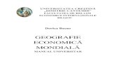 Geografie Economica Mondiala - Manual Universitar