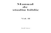 Manual de Studiu Bibli- Iosiv Anca