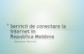 cercetare privind piata internetului din moldova