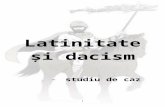 Latinitate Si Dacism Studiu Final