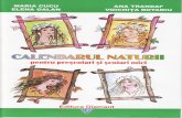Carti Calendarul Naturii Pentru Prescolari Si Scolari Mici 5 8ani Ed Diamant TEKKEN
