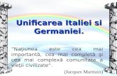 Unificarea Italiei Si a Germaniei