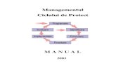 Manual Managementul Ciclului de Proiect