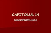 CAPITOLUL 14 imunoprofilaxia