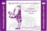YDN si Yahoo APIs, la ROCS 2008