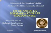 650 de ani de la formarea statului moldovensc