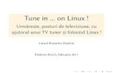 Cornel Florentin Dimitriu - Tune in... on Linux