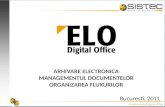 Elo digital office  arhivare electronica
