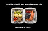 Nutritia stiintifica vs nutritia comerciala - Toni Bunaiasu
