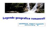 Legende geografice romanesti