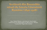 Radu Moţoc: Scriitorii din Basarabia uitaţi de Istoria Literaturii Române (1840-1918)