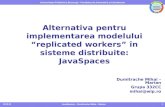 Prezentare Apd Java Spaces