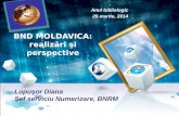 Biblioteca Națională Digitală Moldavica: Realizări și perspective