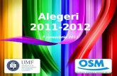Alegeri 2011 2012 OSM Cluj Napoca