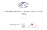 Conferinta Medien Holding: Despre Slow Food si piete locale