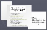 Prezentare solutie database dagiboga