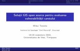 Mihai terente epSoluții GIS open source pentru evaluarea vulnerabilității carstului - Mihai Terente