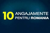 10 Angajamente pentru Romania