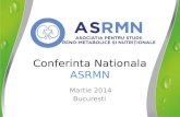 Conferinta nationala ASRMN 14-15 Martie