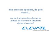 Proiecte Speciale Internationale elevator advertising