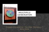 Multiplu generator (1)