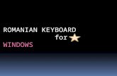 Romanian Keyboard for Windows