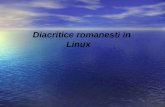 Diacritice romanesti in linux