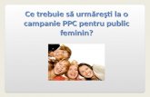 Ana BUCUROIU – Ce trebuie sa urmaresti la o campanie PPC pentru public feminin? (2012.03.30, Orange Concept Store)