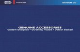 Datsun Accesories Brochure
