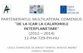 Comenius multilateral partnership - general presentation