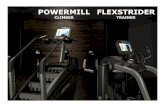Aparate fitness cardio Flexstrider elitpic & Powermill 2014