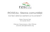 ROSEdu - Starea comunității