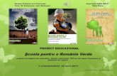 Costume populare cumparate cu premiul obtinut in actiunea ecologica "Scoala pt o Romanie Verde"