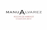 Rochii de mireasa colectia 2013 | Manu Alvarez
