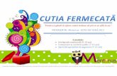 Scoala de vara "CUTIA FERMECATA", program organizat de Mr. Mentorus
