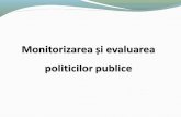 Cancelaria de Stat - Monitorizarea și evaluarea politicilor publice