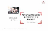 Prezentare Managementul resurselor umane - curs open autorizat ANC