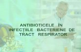 Antibioterapia in infectiile bacteriene de tract respirator