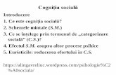 P. soc. 9. cogniția socială